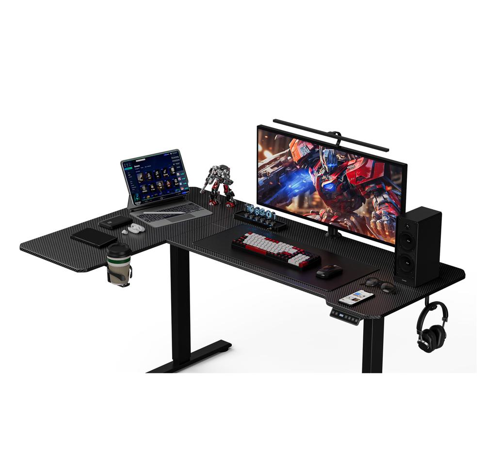 Amazon.com: Acrolix 59 Inch L Shaped Standing Desk Adjustable